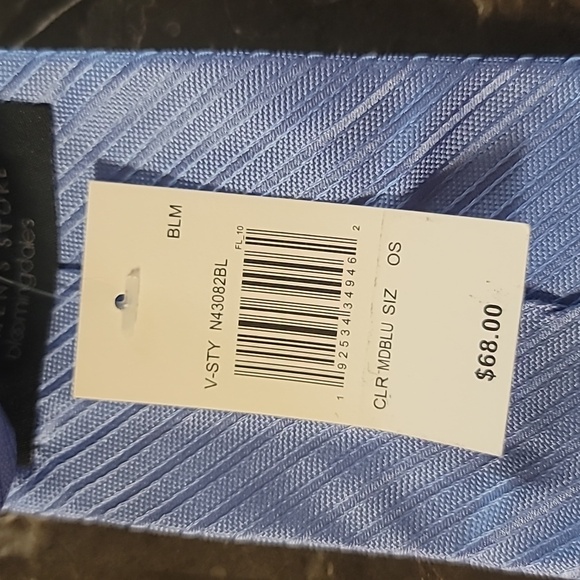 The Men's Store at Bloomingdale's Baby Blue Faint Striped Tie Exclusive 3.4" - Picture 2 of 7